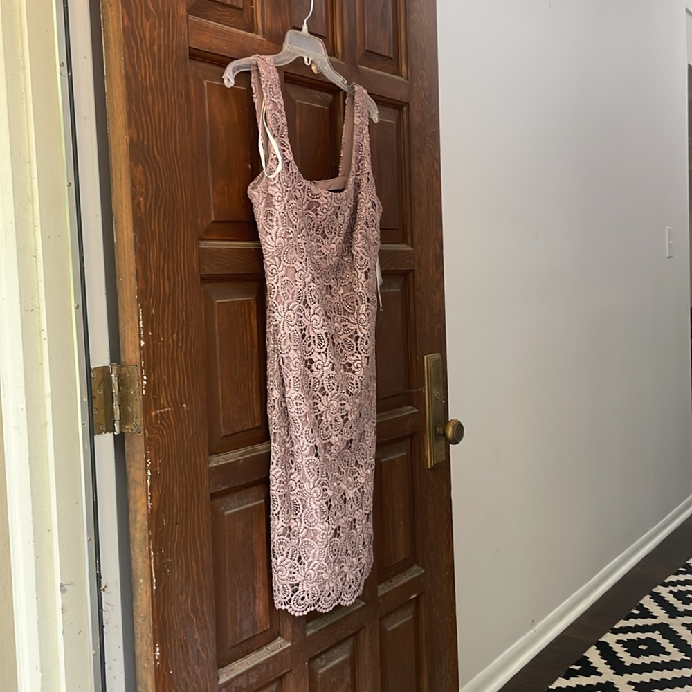 Size 8 Ignite taupe women’s dress